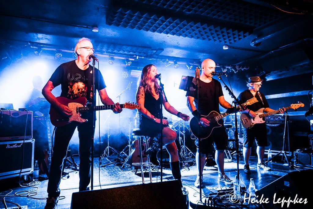 Nextlevel live im Parkhaus Meiderich – Band und Publikum